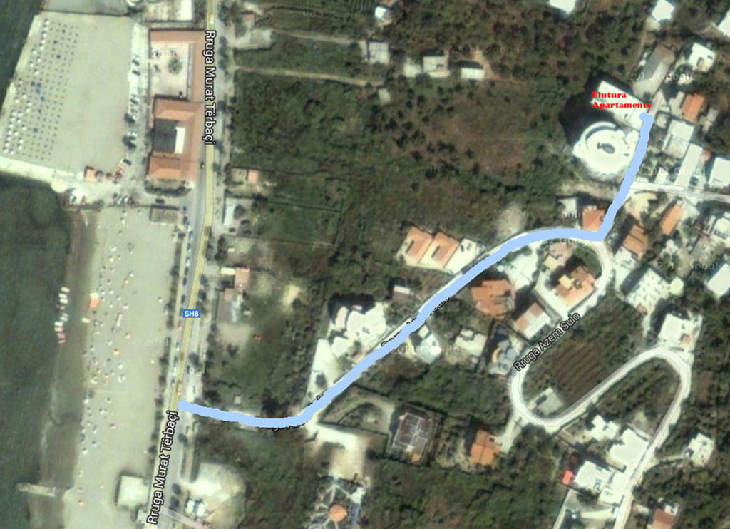 Flutura Apartments Vlorë Esterno foto